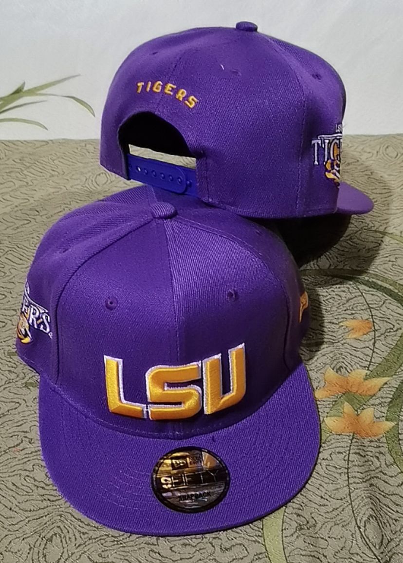2025 NCAA LSU Tigers Hat YS20250316->soccer hats->Sports Caps